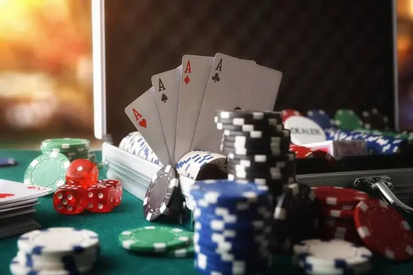 HD broadcast from kombo99 Hongkong Pools studio showing live dealer and gaming table